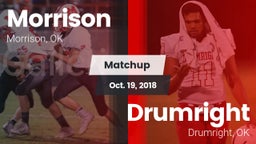 Matchup: Morrison vs. Drumright  2018