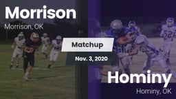 Matchup: Morrison vs. Hominy  2020