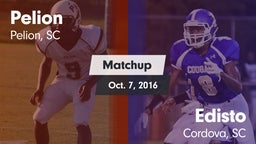 Matchup: Pelion vs. Edisto  2016