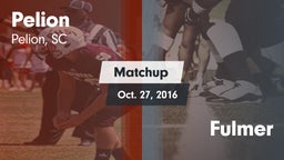 Matchup: Pelion vs. Fulmer  2016