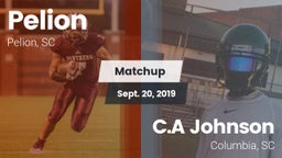 Matchup: Pelion vs. C.A Johnson  2019