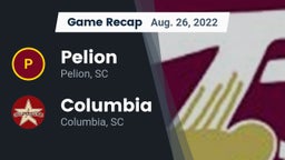 Recap: Pelion  vs. Columbia  2022