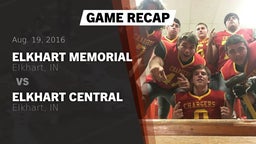 Recap: Elkhart Memorial  vs. Elkhart Central  2016