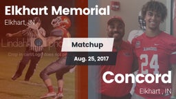 Matchup: Elkhart Memorial vs. Concord  2017