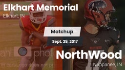 Matchup: Elkhart Memorial vs. NorthWood  2017