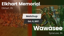Matchup: Elkhart Memorial vs. Wawasee  2017