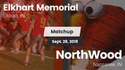 Matchup: Elkhart Memorial vs. NorthWood  2018