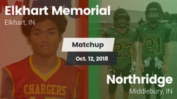 Matchup: Elkhart Memorial vs. Northridge  2018