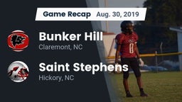 Recap: Bunker Hill  vs. Saint Stephens  2019