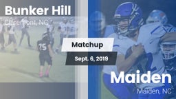 Matchup: Bunker Hill vs. Maiden  2019