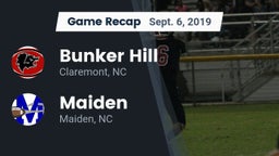 Recap: Bunker Hill  vs. Maiden  2019