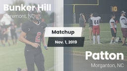 Matchup: Bunker Hill vs. Patton  2019