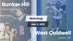 Matchup: Bunker Hill vs. West Caldwell  2019