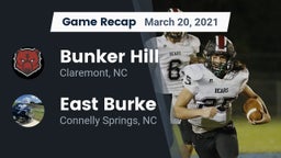 Recap: Bunker Hill  vs. East Burke  2021