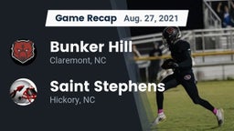 Recap: Bunker Hill  vs. Saint Stephens  2021