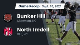 Recap: Bunker Hill  vs. North Iredell  2021