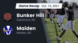 Recap: Bunker Hill  vs. Maiden  2021