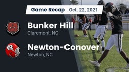 Recap: Bunker Hill  vs. Newton-Conover  2021