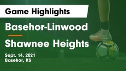 Basehor-Linwood  vs Shawnee Heights  Game Highlights - Sept. 14, 2021
