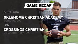 Recap: Oklahoma Christian Academy  vs. Crossings Christian  2016