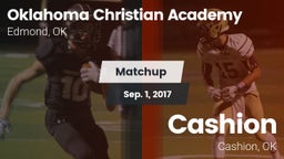 Matchup: Oklahoma Christian A vs. Cashion  2017