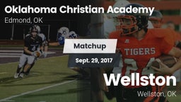 Matchup: Oklahoma Christian A vs. Wellston  2017