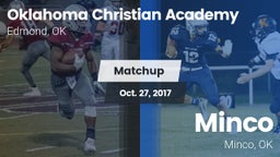 Matchup: Oklahoma Christian A vs. Minco  2017