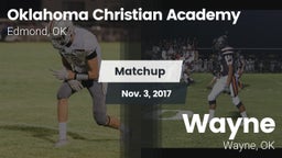 Matchup: Oklahoma Christian A vs. Wayne  2017