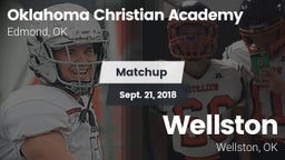 Matchup: Oklahoma Christian A vs. Wellston  2018