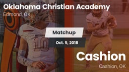 Matchup: Oklahoma Christian A vs. Cashion  2018