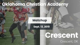 Matchup: Oklahoma Christian A vs. Crescent  2019