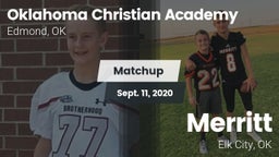 Matchup: Oklahoma Christian A vs. Merritt  2020