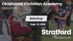 Matchup: Oklahoma Christian A vs. Stratford  2020