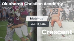 Matchup: Oklahoma Christian A vs. Crescent  2020