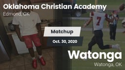 Matchup: Oklahoma Christian A vs. Watonga  2020