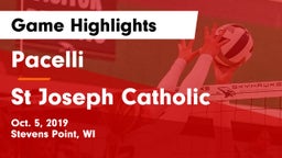Pacelli  vs St Joseph Catholic Game Highlights - Oct. 5, 2019