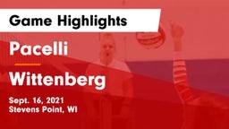 Pacelli  vs Wittenberg Game Highlights - Sept. 16, 2021