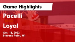 Pacelli  vs Loyal  Game Highlights - Oct. 18, 2022