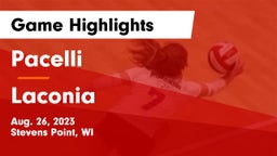 Pacelli  vs Laconia  Game Highlights - Aug. 26, 2023