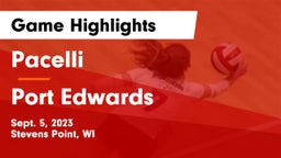 Pacelli  vs Port Edwards  Game Highlights - Sept. 5, 2023