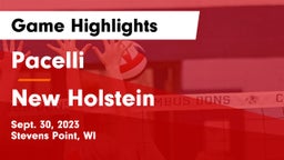 Pacelli  vs New Holstein  Game Highlights - Sept. 30, 2023