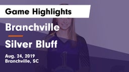 Branchville  vs Silver Bluff  Game Highlights - Aug. 24, 2019