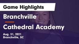 Branchville  vs Cathedral Academy Game Highlights - Aug. 31, 2021