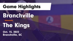 Branchville  vs The Kings Game Highlights - Oct. 15, 2022