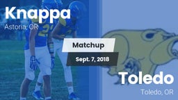Matchup: Knappa vs. Toledo  2018