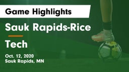 Sauk Rapids-Rice  vs Tech Game Highlights - Oct. 12, 2020