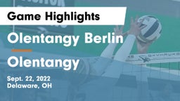 Olentangy Berlin  vs Olentangy  Game Highlights - Sept. 22, 2022