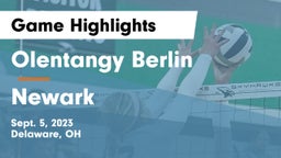 Olentangy Berlin  vs Newark  Game Highlights - Sept. 5, 2023