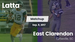 Matchup: Latta vs. East Clarendon  2017