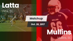 Matchup: Latta vs. Mullins  2017